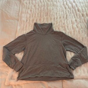 lululemon athletica Women's Gray Turtleneck Sweater